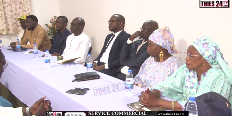 Vidéo/Le Ministre Ousmane Diagne rencontre « Diomaye Président » à Thiès