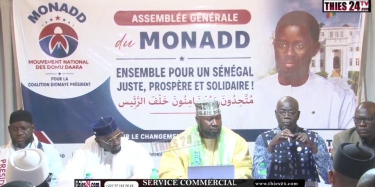 Vidéo/Coalition Diomaye Président, le Mouvement National des Doomu Daara (MONADD) en AG à Thiès