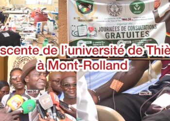 Vidéo/Descente de l&rsquo;Université de Thiès et de l&rsquo;hôpital militaire à Mont Rolland