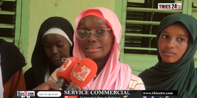 Vidéo/BAC 2026 Diariétou Dramé mention TB série L2 Première du centre Collège Saint Gabriel