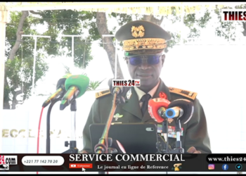 Vidéo/ Remise d&rsquo;épaulettes à la 11 ème promo du Diplôme d&rsquo;Aptitude au Grade d&rsquo;Officier ENOA Thiès (Discours)