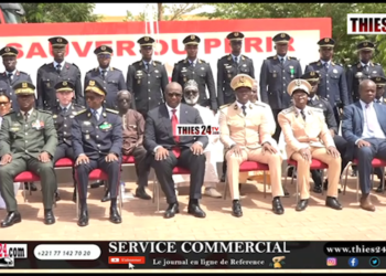 Vidéo/ Ecole Nationale des Sapeurs Pompiers de Thiès, sortie 1ère promo d&rsquo;officiers