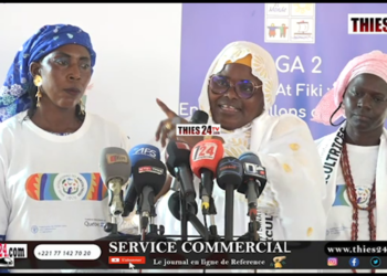 Vidéo/Discours de Ndèye Fatou Ndiaye Adjointe au Maire et femme de développement à Notto Diobass