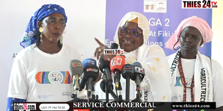 Vidéo/Discours de Ndèye Fatou Ndiaye Adjointe au Maire et femme de développement à Notto Diobass