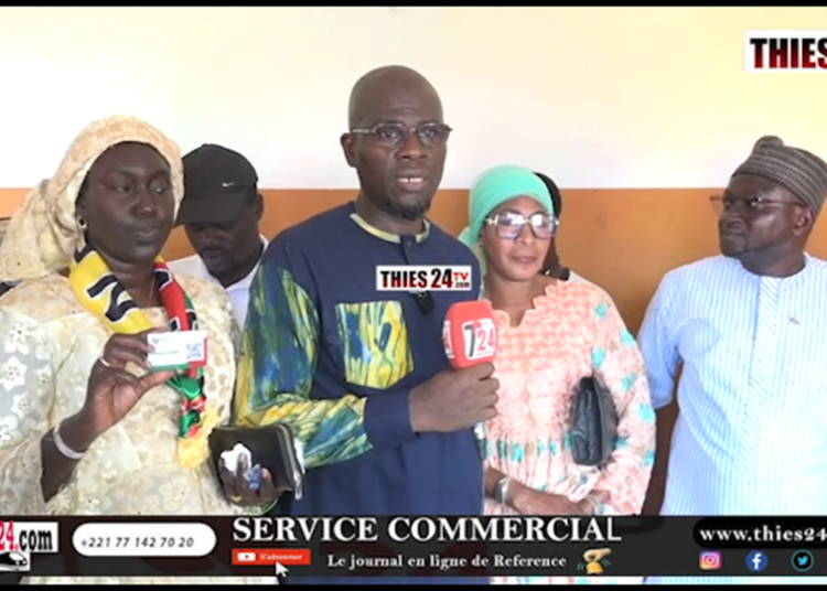 Vidéo/ Vente des cartes PASTEF à Thiès, la caravane d&rsquo;Abdou Bâ Ndiéguène reçue par Abdoulaye Bâ