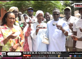 Vidéo/Vente cartes PASTEF à Thiès, la caravane Abdou Bâ Ndiéguène SG départemental PEM
