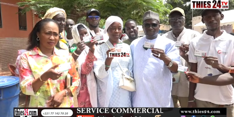 Vidéo/Vente cartes PASTEF à Thiès, la caravane Abdou Bâ Ndiéguène SG départemental PEM
