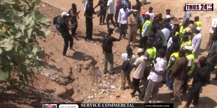 Vidéo/Inondations à Thiès, plaidoyer des Maires Mamadou Diakhaté et Babacar Diop devant le Ministre