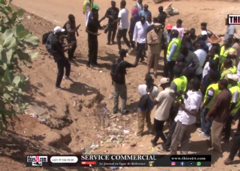 Vidéo/ Lutte contre les inondations à Thiès, le Ministre Cheikh Tidiane Dièye visite les points sensibles