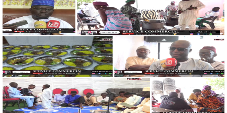 Vidéo/ Magal à Thiès, Tidianes et Mourides célèbrent Bamba et Cheikh chez Abdou Bâ Ndiéguène