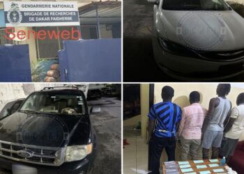 Billets noirs, saisie d&rsquo;une valeur de 47,7 millions F CFA en billets noirs à Toubab Dialaw