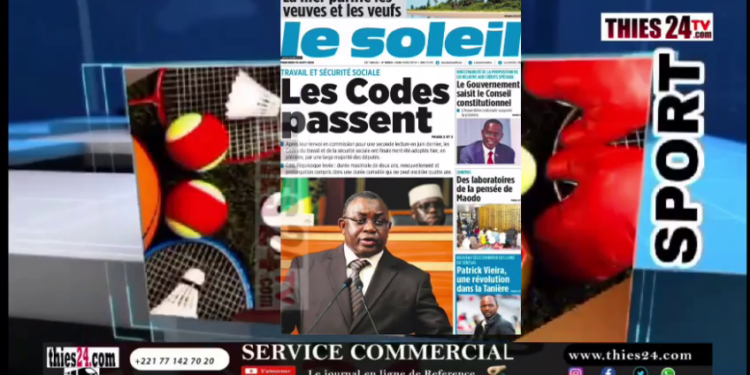 Vidéo/Revue de presse Mouhamadou Boiro
