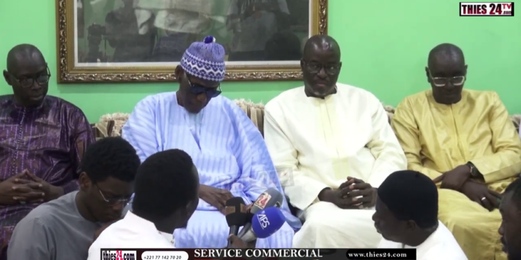 Vidéo/ La DER/FJ reçue à Tivaouane par Serigne Mbaye Sy Abdou porte-parole du Khalif