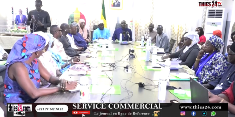 Vidéo/Projet « Sénégal innovant pour un développement durable SI CLIMAT », réunion de partage à Thiès