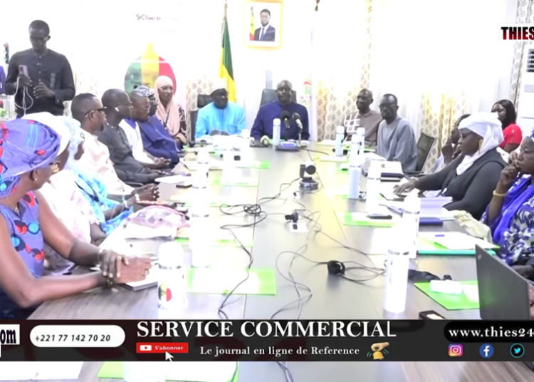 Vidéo/Projet « Sénégal innovant pour un développement durable SI CLIMAT », réunion de partage à Thiès