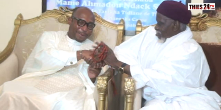 Vidéo/ Barthélémy Dias reçu avec tous les honneurs par le Khalif de Thiénaba