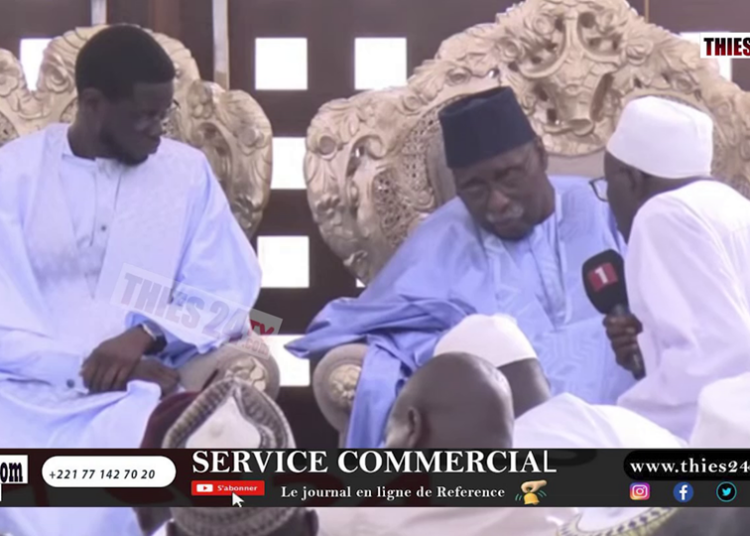 Vidéo/ Visite à Tivaouane, les conseils du Khalif au Président Diomaye