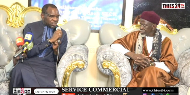 Vidéo/Baye Assane Seck Khalif de Thiénaba parle du Président Diomaye devant une délégation de Kiiraay