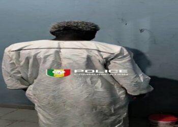 Poste de police de Nguinth, interpellation d’un individu pour escroquerie et charlatanisme.