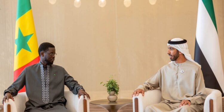 Abu Dhabi, le Président Diomaye s’est entretenu avec le Président des Emirats Arabes Unis
