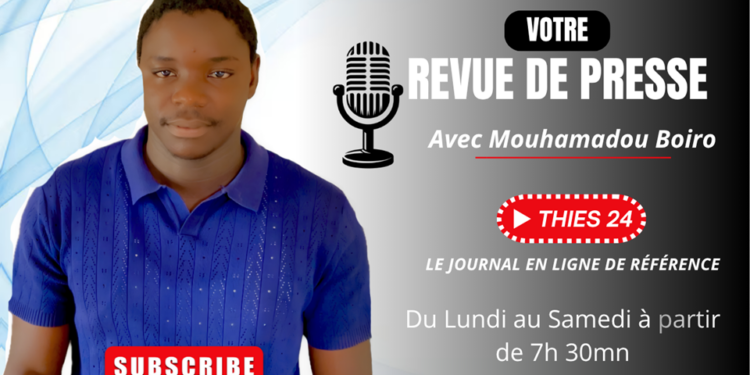 Vidéo/ Revue de presse du 16 Septembre 2026 avec Mouhamadou Boiro