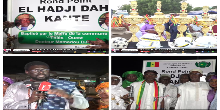 Vidéo/Dr Djité Thiès-Ouest réceptionne le Rond point Daha Kanté, « gâte » les ASC, solde ses comptes avec…..