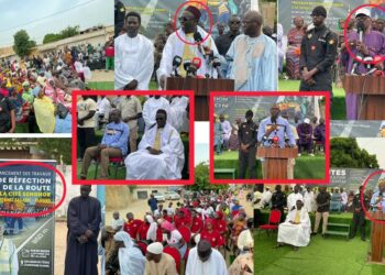 Vidéo/Réfection de l&rsquo;axe Robinet Bagarre-Silmang, coup de maître du Maire Babacar Diop