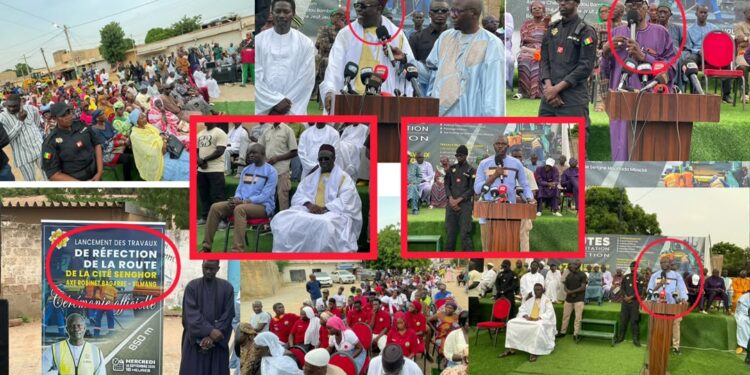 Vidéo/Réfection de l’axe Robinet Bagarre-Silmang, coup de maître du Maire Babacar Diop