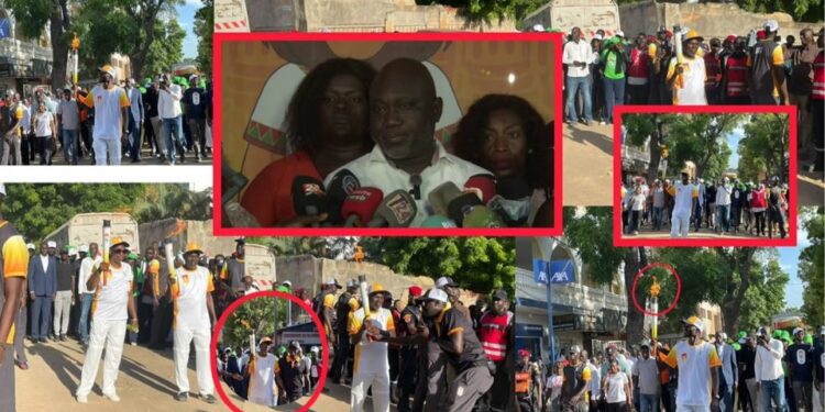 La flamme olympique dans les rues de Thiès, réaction Habib Vitin « Thiès d’abord