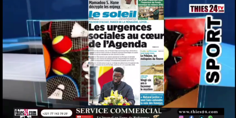 Vidéo/ Revue de presse du 3 septembre 2026 par Mouhamadou Boiro