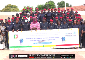 Vidéo/Mission de paix, la police nationale arme 50 femmes policières dont 35 en partance pour le Congo