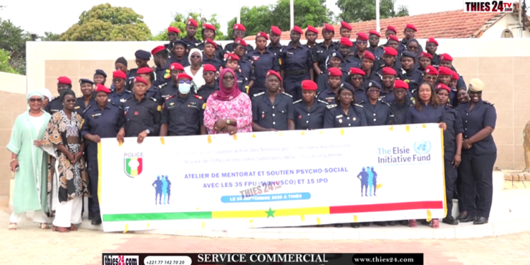Vidéo/Mission de paix, la police nationale arme 50 femmes policières dont 35 en partance pour le Congo