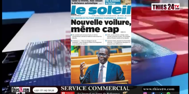 Vidéo/ Revue de presse du 9 Septembre 2026 avec Mouhamadou Boiro