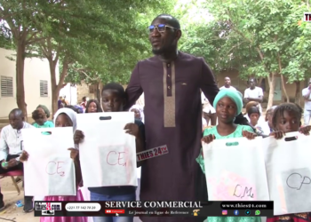 Vidéo/Massamba Diop MASLA offre des kits scolaires aux enfants et tacle ses adversaires politiques