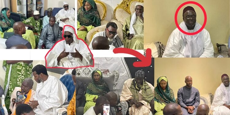 Vidéo/Fatou Kiné Diakhaté Dir. Cabinet Adjt Président Diomaye chez les chefs religieux de Thiès