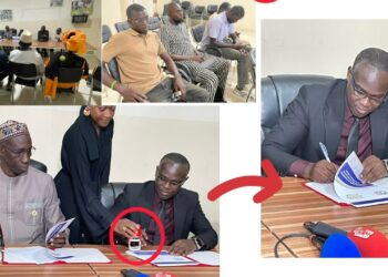 Vidéo/ Signature d&rsquo;un protocole de Taïba Ndiaye entre la commune et l&rsquo;Université de Thiès