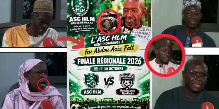 Vidéo/ Finale ORCAV de Thiès, l’ASC HLM rend hommage à son défunt coach Abdoul Aziz Fall