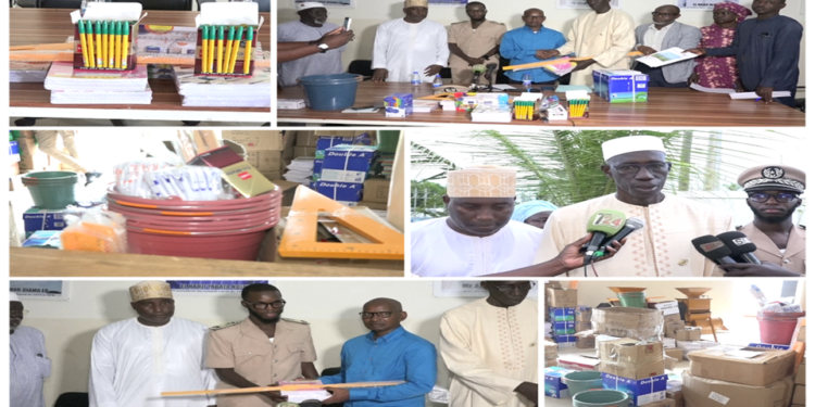 Vidéo/ Rentrée des classes, le Maire de Taïba Ndiaye injecte plus de 20 millions de Fcfa dans le secteur