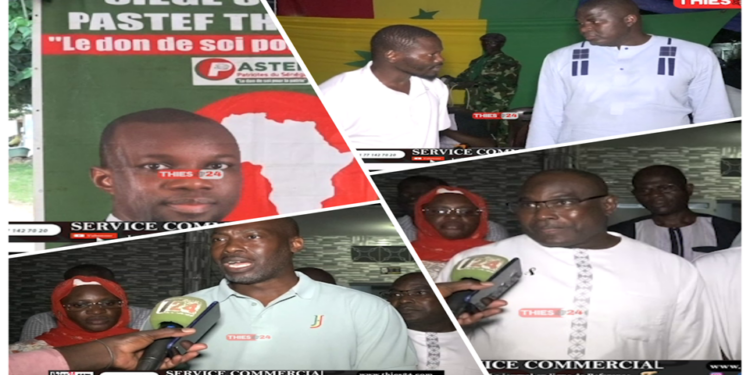 Vidéo/Thiès, Abdoulaye Touré Président Mouvement Suxali sa Gokh rejoint le Pastef