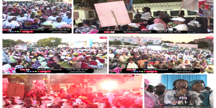 Vidéo/ Remise de titres de formation à 600 femmes à Thiès par le Ministre Fatou Kiné Diakhaté