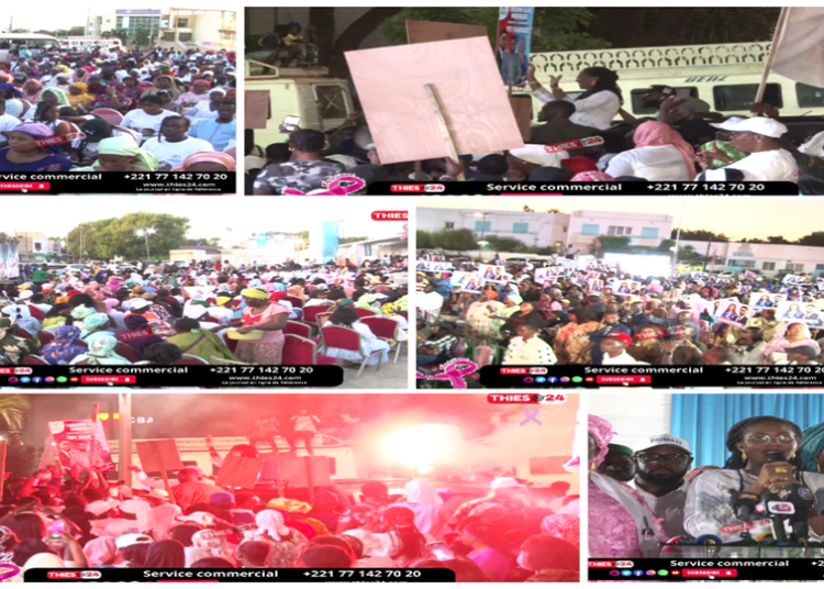 Vidéo/ Remise de titres de formation à 600 femmes à Thiès par le Ministre Fatou Kiné Diakhaté
