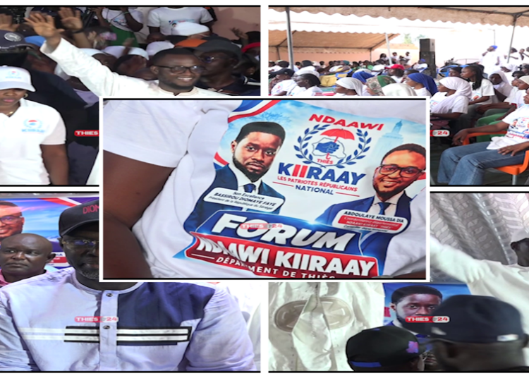 Vidéo/Forum, les jeunes de Kiiraay du département de Thiès font vibrer le Diender
