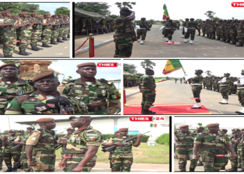 Vidéo/Dissolution du 9e détachement sénégalais en Gambie composé de 618 militaires