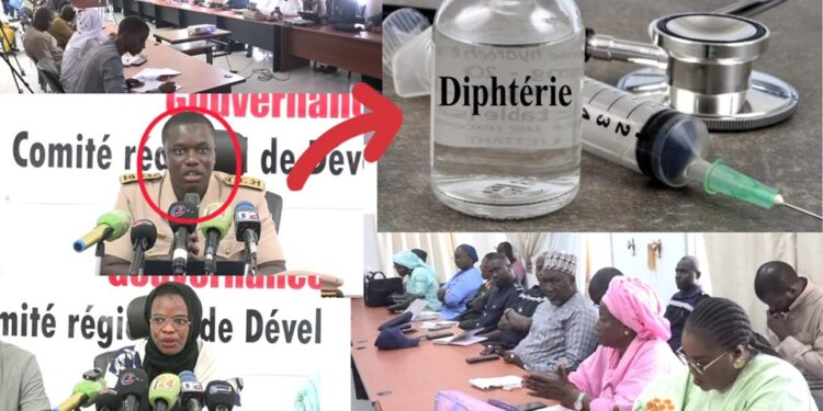 Vidéo/Situation épidémiologique de la diphtérie à Thiès, 18 cas confirmés, zéro décès