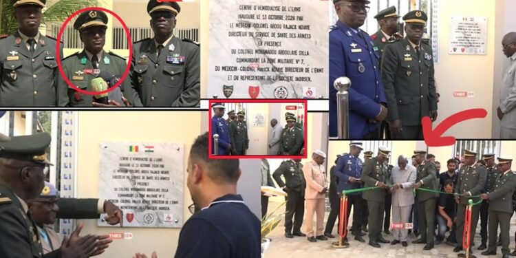 Vidéo/ Inauguration d’un centre d’hémodialyse à l’Etablissement Hospitalier Militaire de Thiès