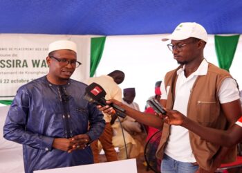 Élevage caprin : après Aéré Lao, la Haute Autorité du Waqf et l&rsquo;ONG Heifer remettent à Missira Wadène les 1ères chèvres du WAPEC à Koungheul