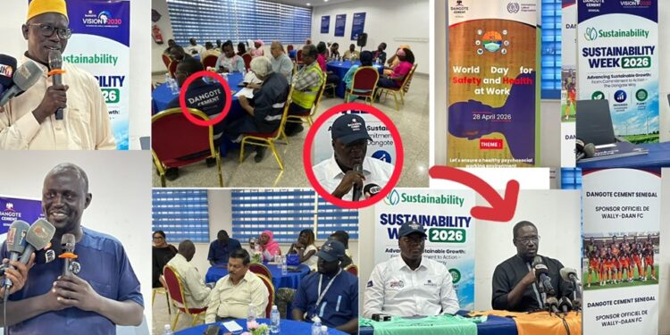 Vidéo/Dangote Cement Sénégal (DCS) sponsor officiel de Waaly Daan FC