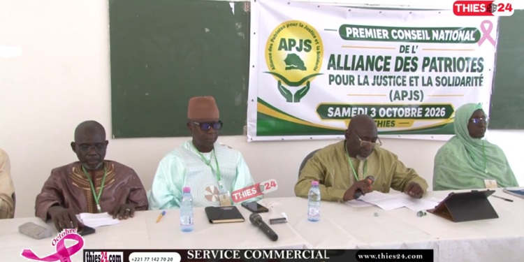 Vidéo/ L&rsquo;Alliance Patriotique pour la Justice et la Solidarité (APJS) garde son alliance avec PASTEF