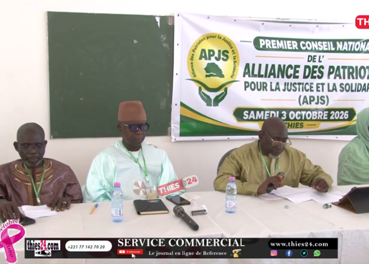 Vidéo/ L&rsquo;Alliance Patriotique pour la Justice et la Solidarité (APJS) garde son alliance avec PASTEF