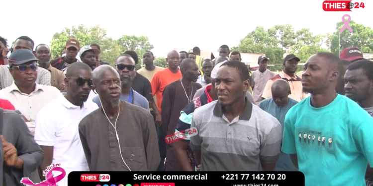 Vidéo/Ciments du Sahel, les travailleurs se révoltent et déversent leur colère dans la rue